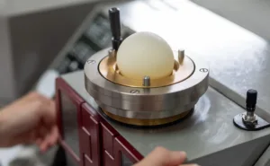 Bulle de pâte de l'alvéographe