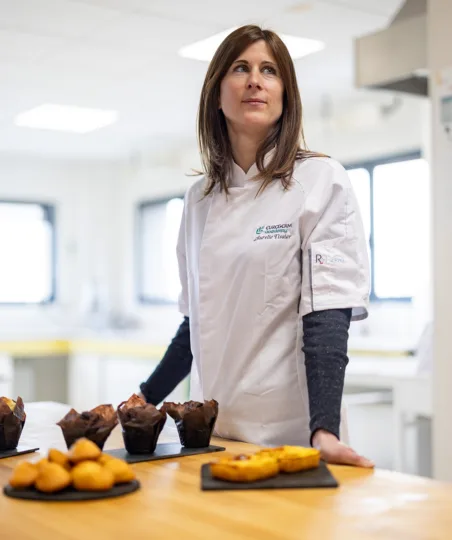 Aurélie : Responsable du laboratoire de pâtisserie